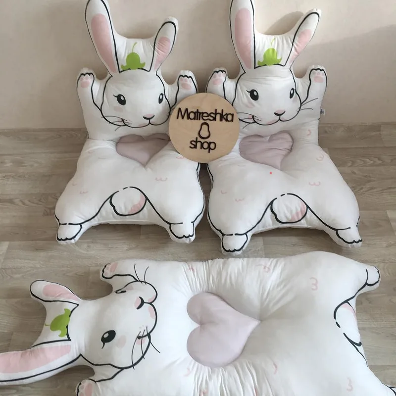 Новорожденных играть коврики ребенка ползать пол детские мягкие ковры Pad игры тренажерный зал деятельности хлопок милые животные Kawaii