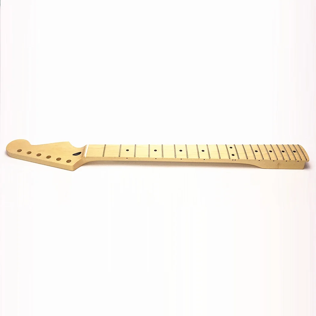 FLEOR 1 шт. клен 22 лада гитары шеи гриф Матовая атласная отделка для FD ST Strat гитары Клен шеи
