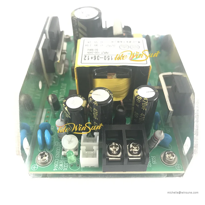 Litewinsune 150 Вт плата питания Выход DC 36 в 12 В 54*3 24*3 18*3 светодиодный сценический par