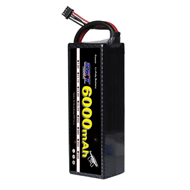 Жесткий чехол SKT Lipo RC Battery 3S 11 1 V 6000mah 50C 100C для радиоуправляемого автомобиля лодки