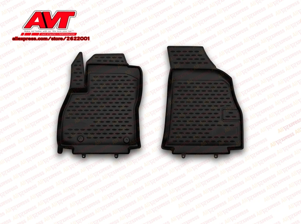 Коврики для Fiat Fiorino 2008-4 шт. резиновые коврики Нескользящие резиновые аксессуары для салона автомобиля