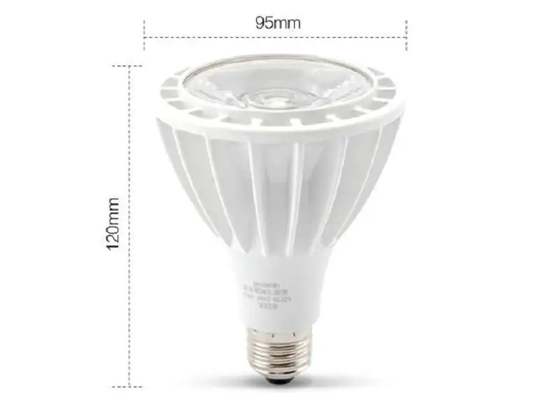 E27 15 Вт PAR30 CREE COB Светодиодная лампа для точечного освещения par30 теплый