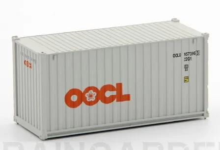 OOCL 1 шт. HO 1: 87 масштаб 20 футов пластиковый ящик для хранения Контейнер модель аксессуары для поезда для модели масштаб поезда - Цвет: OOCL