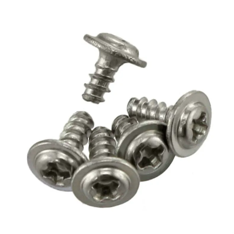 304 нержавеющая сталь круглая головка саморезы с прокладкой стабилизатор M4 * 12 |