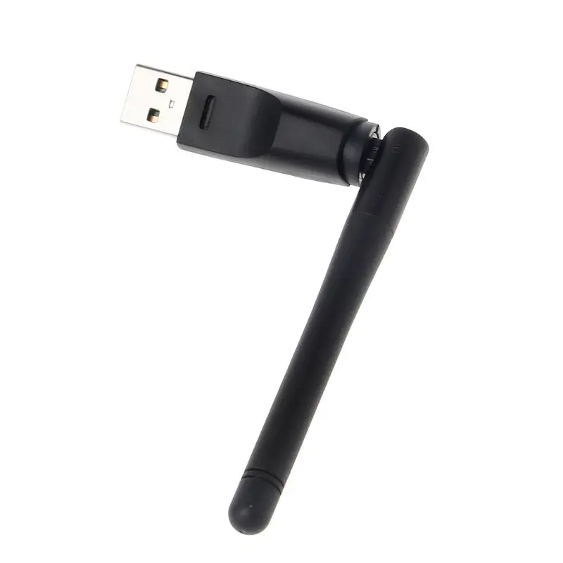 Мини USB Wifi адаптер Ralink 5370 2Dbi антенна LAN Сетевая карта 802.11b/n/g Recevier для настольного