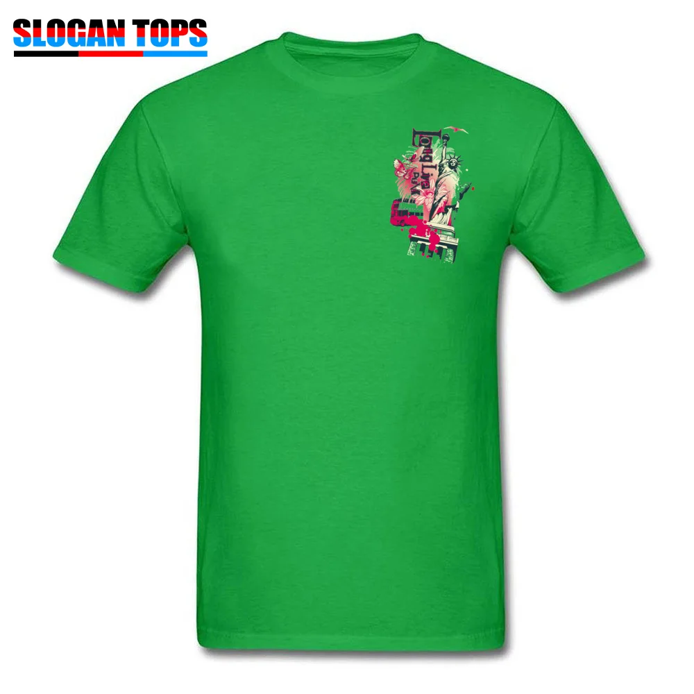 Модная мужская футболка с изображением статуи Liberty America New York Street Style clothes Funky Tops Guys