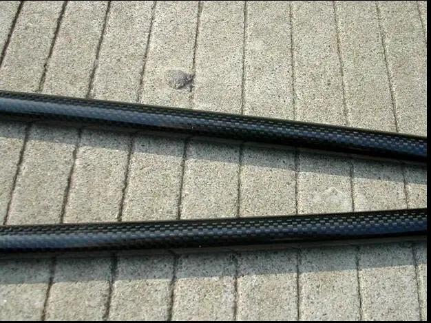 

10pcs 25MM OD x 23MM ID Carbon Fiber Tube 3k 600MM Long with 100% full carbon, (Roll Wrapped) Quadcopter Hexacopter Model 25*23
