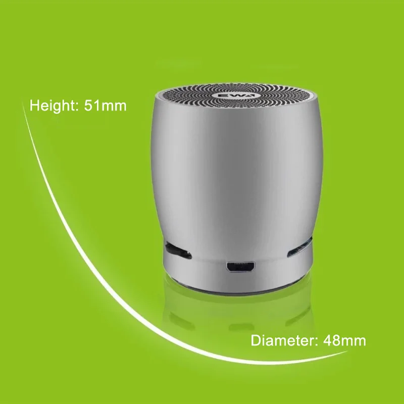 EWA A1 беспроводной Bluetooth динамик супер бас стерео MP3 плеер для дома на открытом