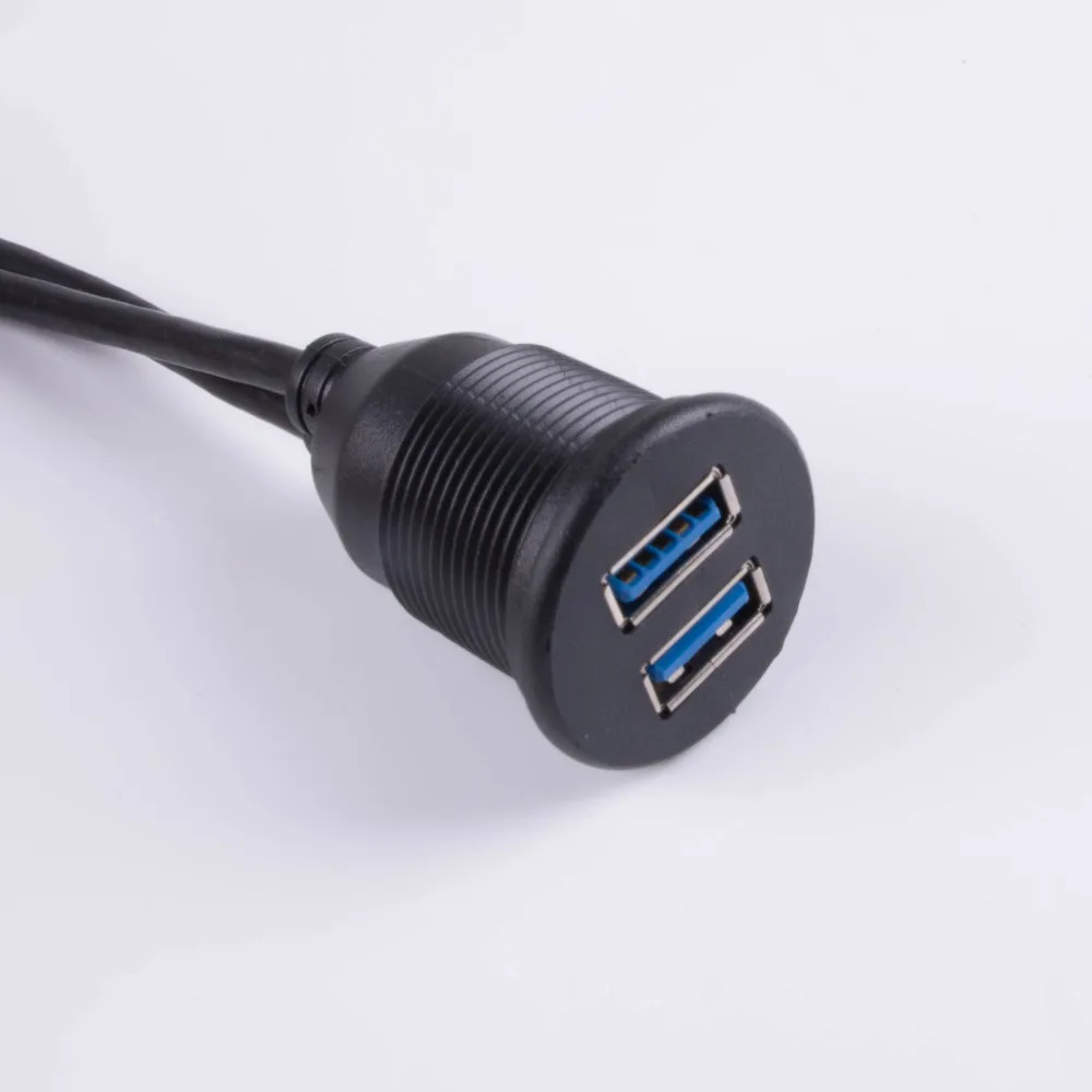 Водонепроницаемый Удлинительный Кабель USB 3 0 для крепления на приборную панель с