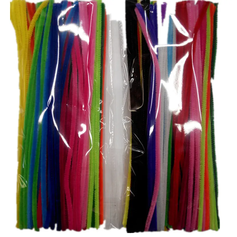 200 шт./компл. стебли синели цветные палочки детские игрушки детский сад сделай сам