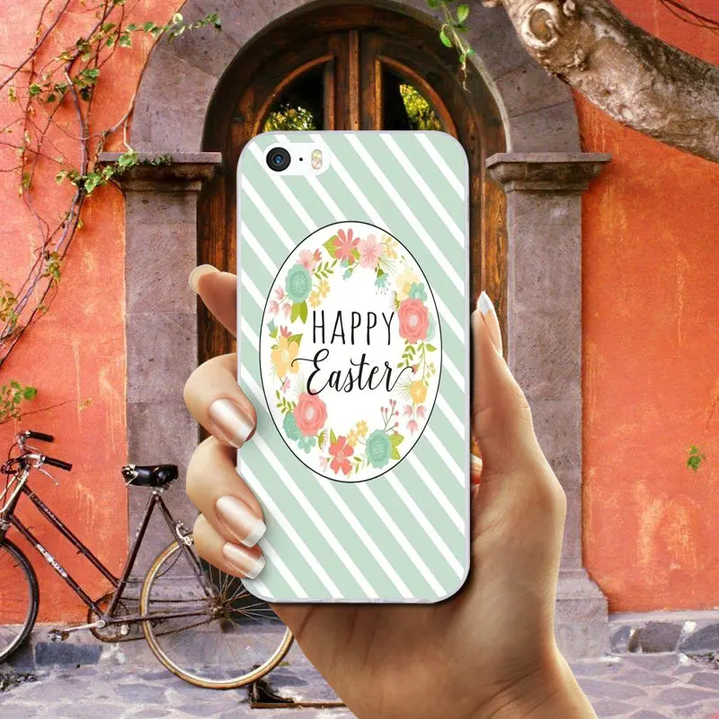Яйца с пасхальными праздниками для iPhone 6 6S 7 8 Plus 4 5 X XS XR Max мягкий силиконовый