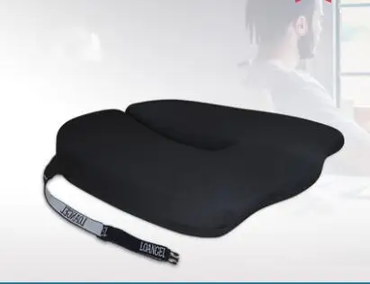 Only Cushion Высокое качество, набор Автомобильных Подушек из пены с эффектом памяти, набор для поясницы и шеи, Подушка для спины, подушка для сиденья, для вождения, офиса, дома - Цвет: Only Cushion