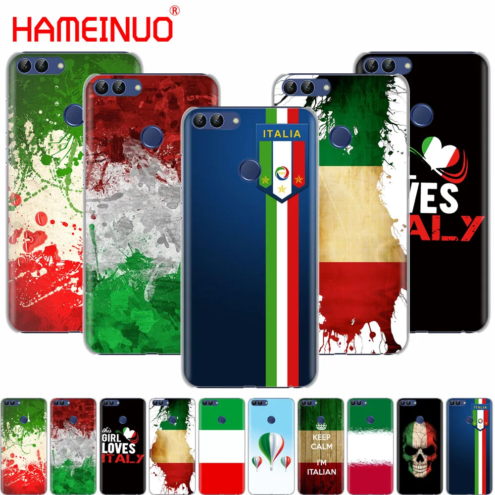 HAMEINUO чехол для сотового телефона с итальянским флагом huawei Honor7C Y5 Y625 Y635 Y6 Y7 Y9 2017 2018