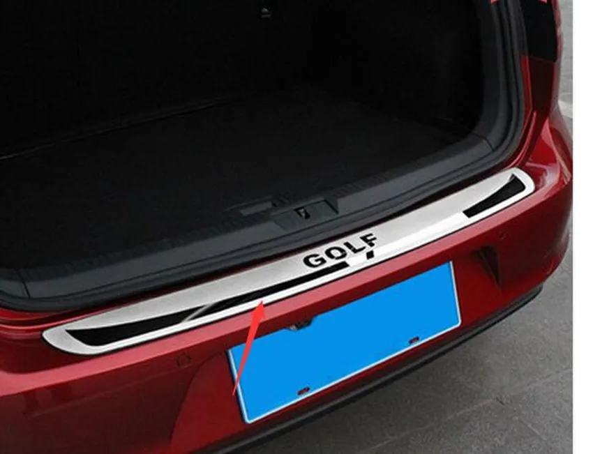 Автомобильные чехлы 304 протектор заднего бампера из нержавеющей стали для 2013 2014