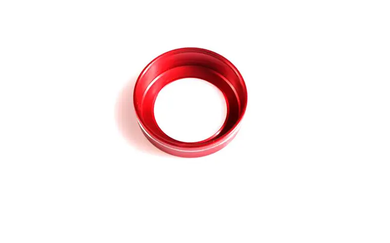 Aluminium alloy Console Red Volume Control Knob Circle Trim For Benz A w176 B w146 C E ML GL GLE GLA GLK GLC GLS Class | Автомобили и
