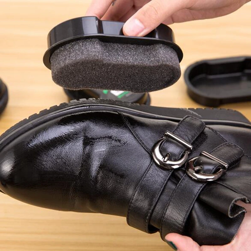 Черная щетка для обуви Чистящая губка мужчин и женщин стирки ванной бытовые