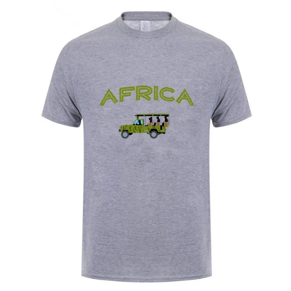 2018 fashion Brand Men's T Shirt Popular African Safari Tee Tops Latest Short Sleeve Male Clothing Plus Size 3xl | Мужская одежда