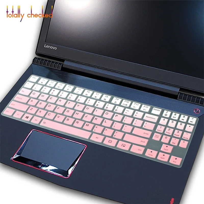 fadepink Для 15,6 дюймов lenovo Легион серии Y530 R720 Y520 Y720 15IKB 15ikbn Y7000 Y7000p 15 17,3 дюйма силиконовая клавиатура Cove кожи - Цвет: fadepink
