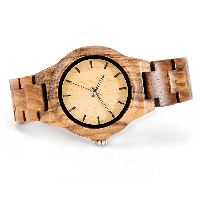 Деревянные часы ELMERA женские relojes деревянные браслет Брендовые Часы|Женские