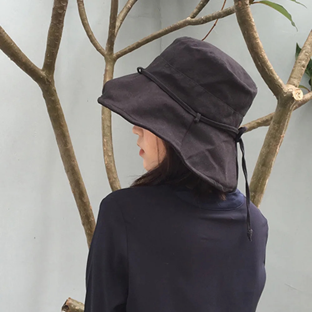 Новая Кепка От Солнца повседневная универсальная складная Рыбацкая с бантом