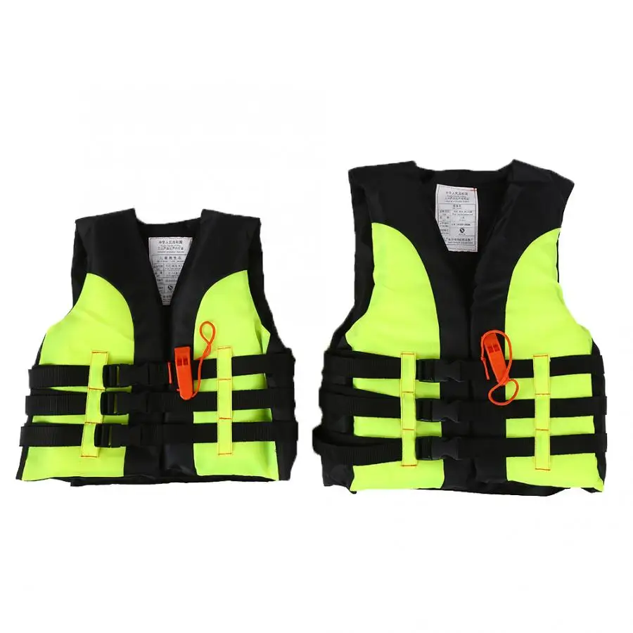 New Life Vest For 2-12 Years Children Swimming Boating Drifting Aid Jacket With Whistle Child Saving Products | Спорт и развлечения