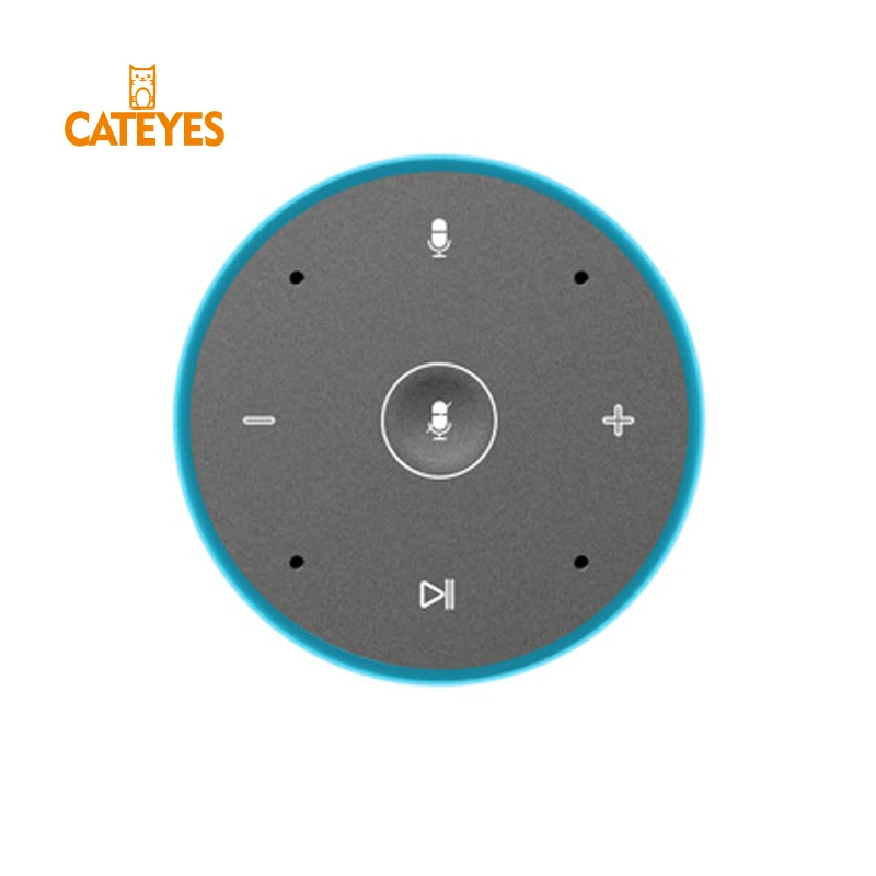 Смарт-динамик Wifi Bluetooth Голосовое управление Alexa AI с улучшенным звуком ABS + материал