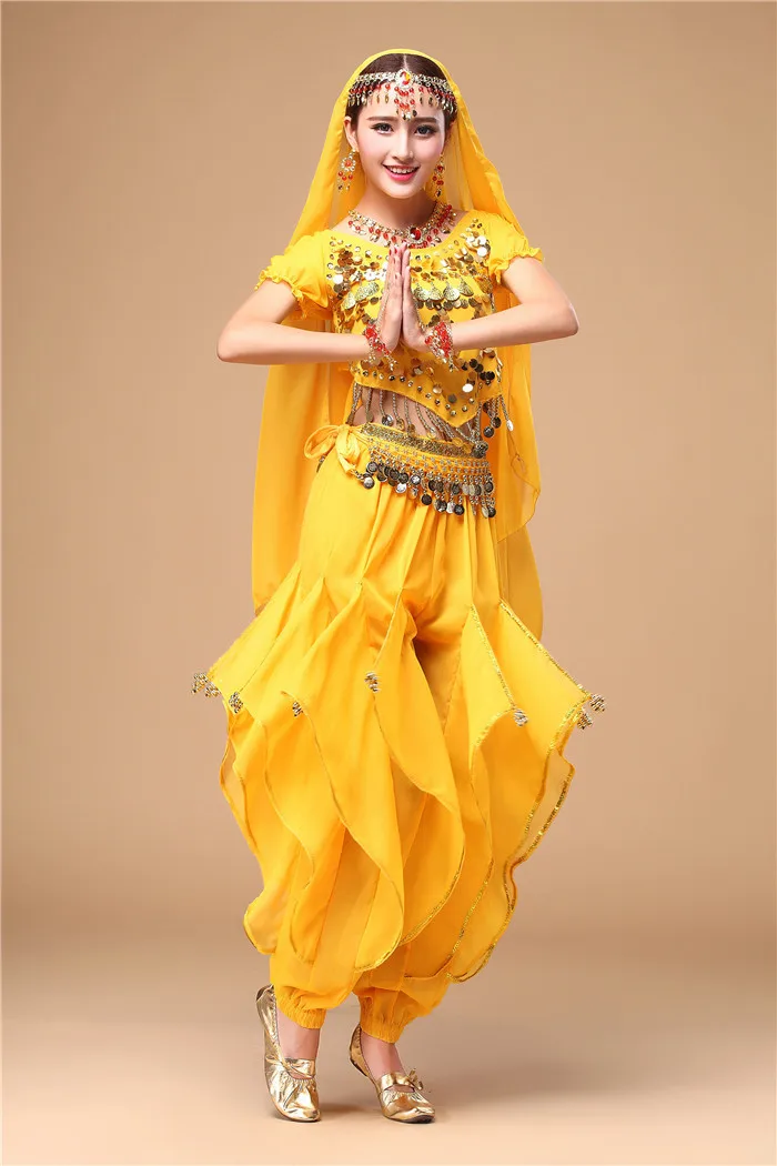 yellow Живота Танцы r костюм профессиональный Bellydance костюм для женщин Танцы r одежда Индия Танцы костюмы арабское Танцы для фестиваля - Цвет: yellow