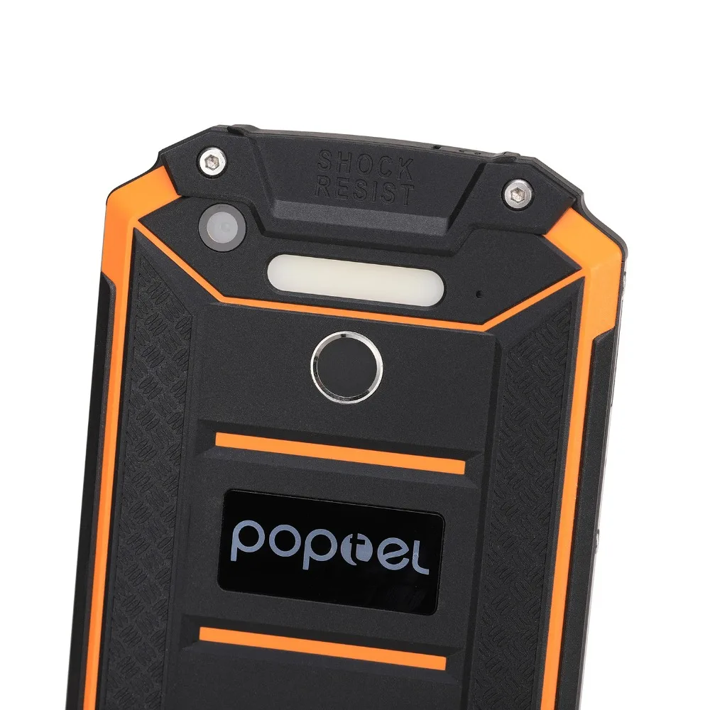 Guophone Poptel P9000 MAX IP68 Водонепроницаемый 4G LTE мобильный телефон Android 7,0 5," FHD 4 Гб ram 64 Гб rom отпечаток пальца 9000 мАч