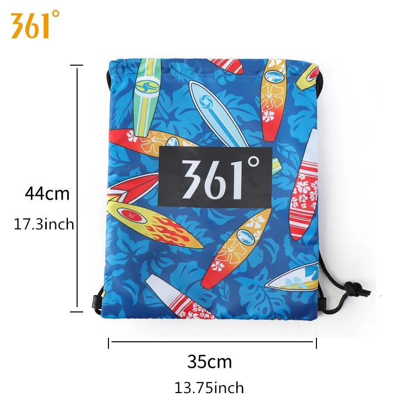 361 Спортивная Сумка комбинированный сухой мокрого плавания рюкзак с кулиской для