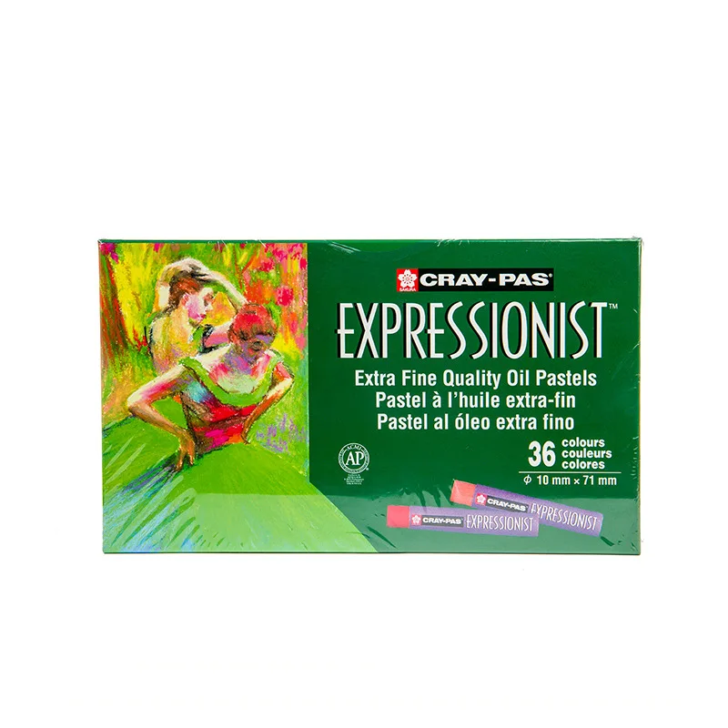 Sakura масляная пастель Cray-Pas Expressionist ультратонкая качество масляная пастель XLP 12/16/25/36/50 Цвета мягких пастельных селфи палка для художника - Цвет: 36 Colors