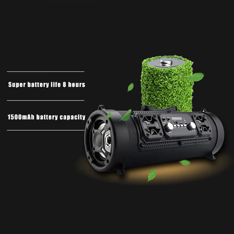 Портативный Bluetooth динамик fm-радио Move K tv 3D звуковой блок беспроводной объемный Саундбар для телевизора сабвуфер 15 Вт открытый динамик+ микрофон