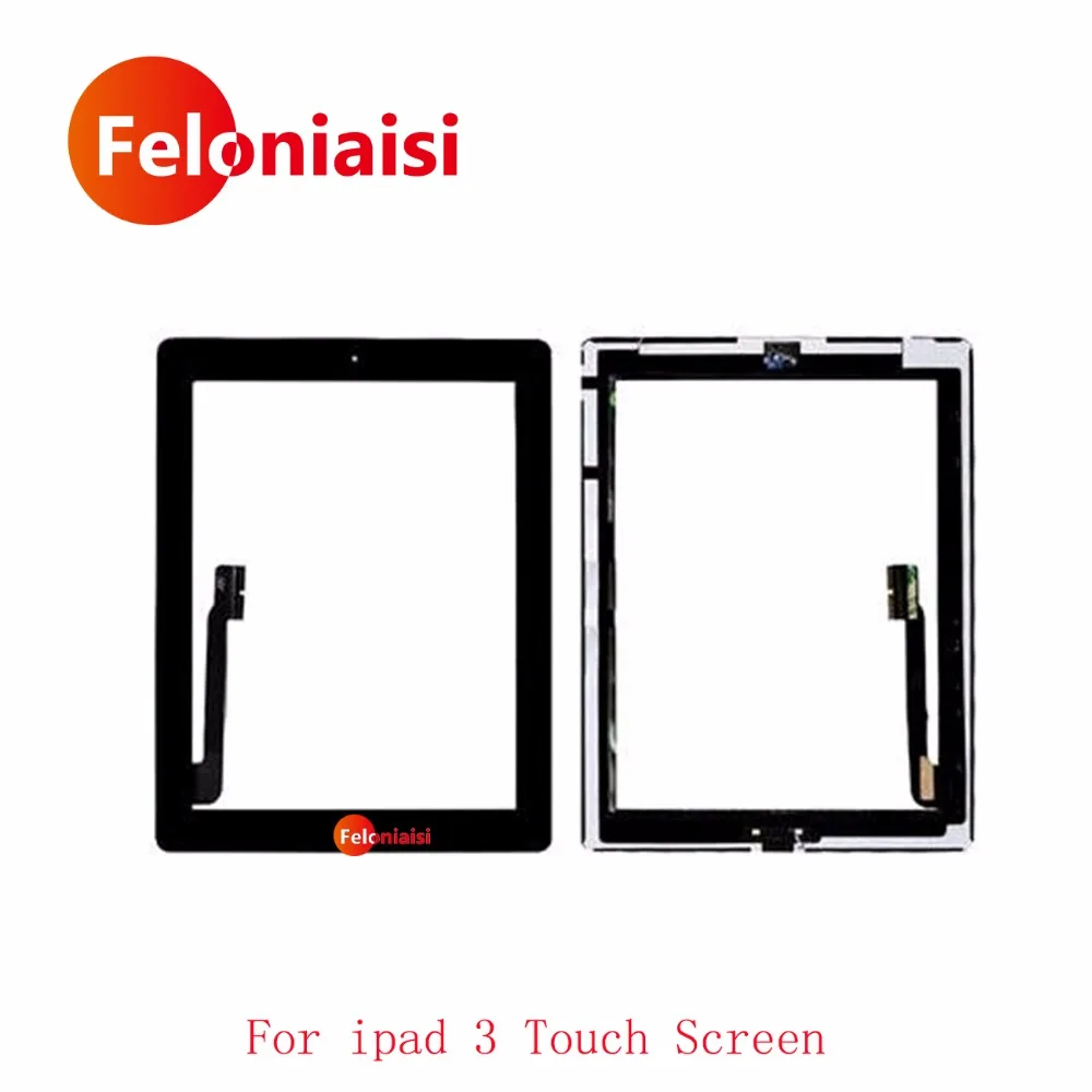 For Ipad 2 ipad 3 4 Touch Screen Digitizer Panel Sensor Home Button Complete+Sticker+Camera Holder Assembly | Компьютеры и офис