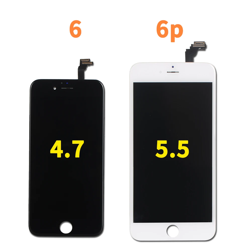 Жк дисплей для iPhone 6s plus с 3D сенсорным экраном и дигитайзером в сборе замена 6 6p без