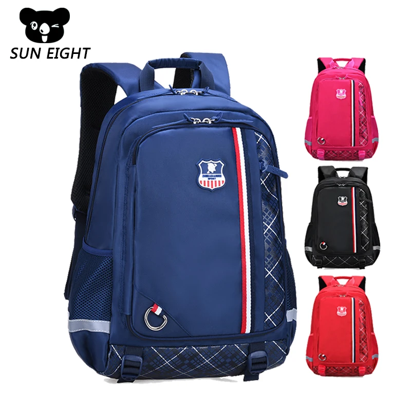 

SUN EIGHT Backpack Schoolbag Children School Bags for Teenagers Boys Girls Big Capacity Waterproof Satchel Kids Book Bag Mochila