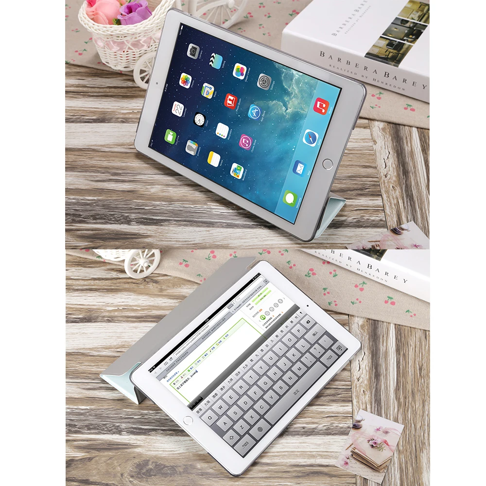 Чехол-книжка с рисунком лимона для нового iPad 9 7 2017 2018 функцией автоматического