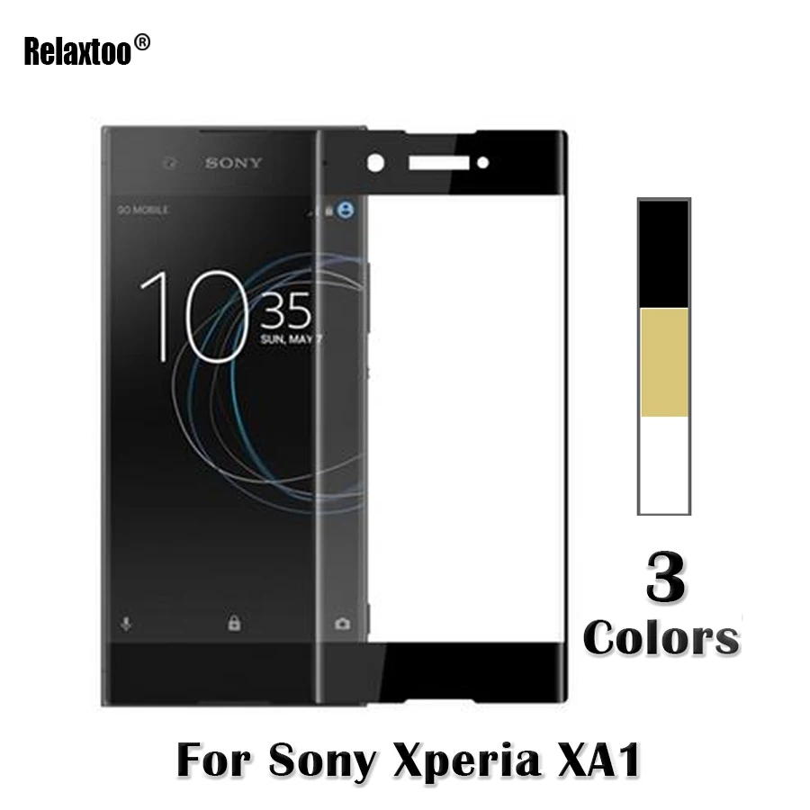 С уровнем твердости 9H закаленное Стекло для sony Xperia XA1 чехол с полным покрытием Экран протектор для sony X A1 XA 1 XA1 G3116 Двойной Премиум Защитная пленка