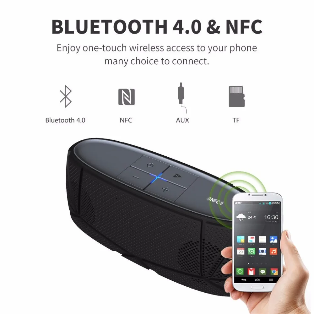 Meidong MD-05 Портативный Мини Bluetooth динамик беспроводной музыкальный звук бас сабвуфер громкий динамик s для смартфона ноутбука