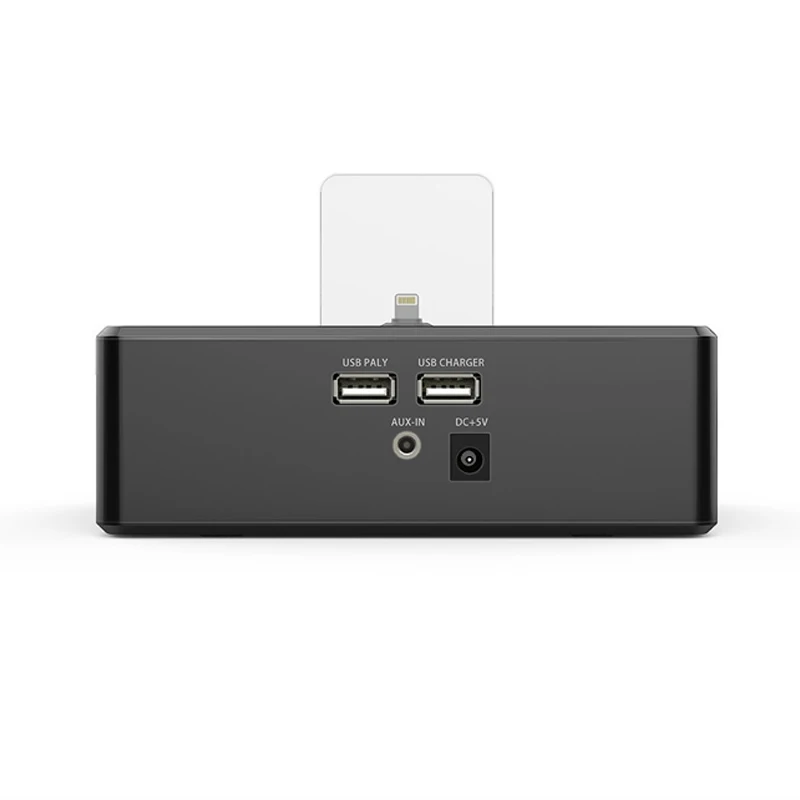 Креативная Мода цифровой будильник спальня USB зарядное устройство с fm-радио беспроводной Bluetooth динамик прикроватный аудио Настольный