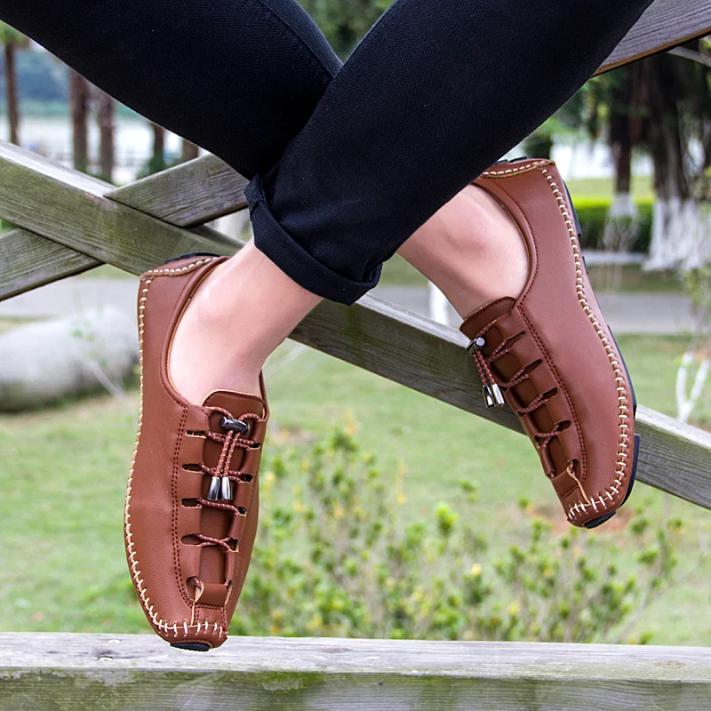 WOLF WHO Fashion Men Shoes Male Casual Shoes Slip On Lazy Men's Sneakers Cheap Flats Moccasins Men Loafers tenis masculino X-189