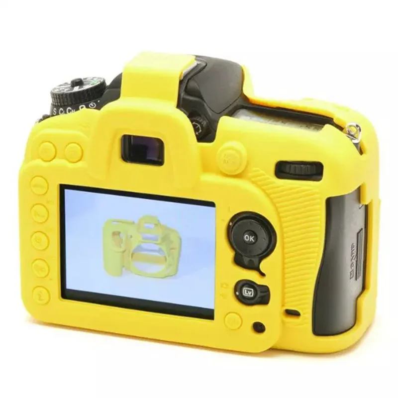 Красивый мягкий силиконовый чехол для камеры Nikon D7200 D7100|cover case skin| |