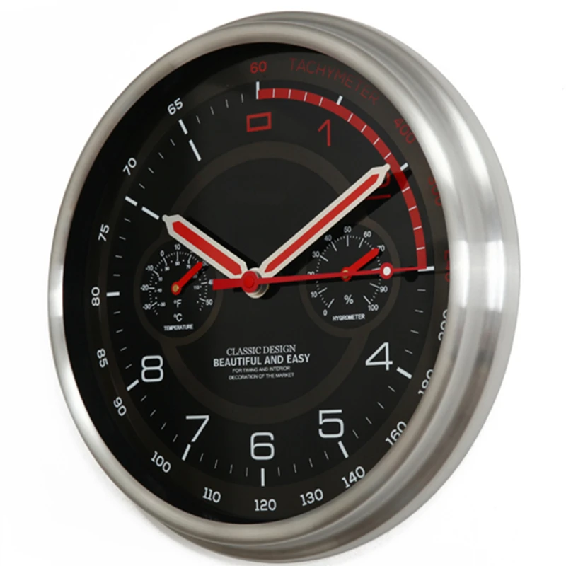 Новинка! Часы приборной панели для гоночной машины большие круглые современные