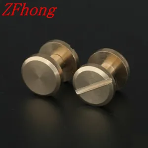 Заклепки для кожаного ремня с плоской головкой, 8 мм, 4x, 456789101112