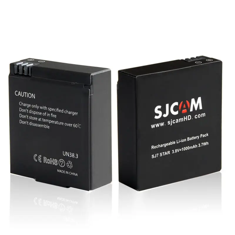 Оригинальная батарея SJCAM SJ7 Star 3 8 в 1000 мАч литий ионная аккумуляторная для SJ Cam Sports Action DV аксессуары камеры|li-ion