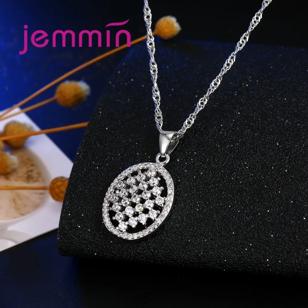 Хит продаж овальные Форма выдалбливают полное гнущееся Micro Подвеска со стразами