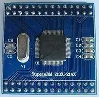 ARM7/2132 доска для развития/2132 обучения/LPC2132 основная плата/2132 основной модуль |