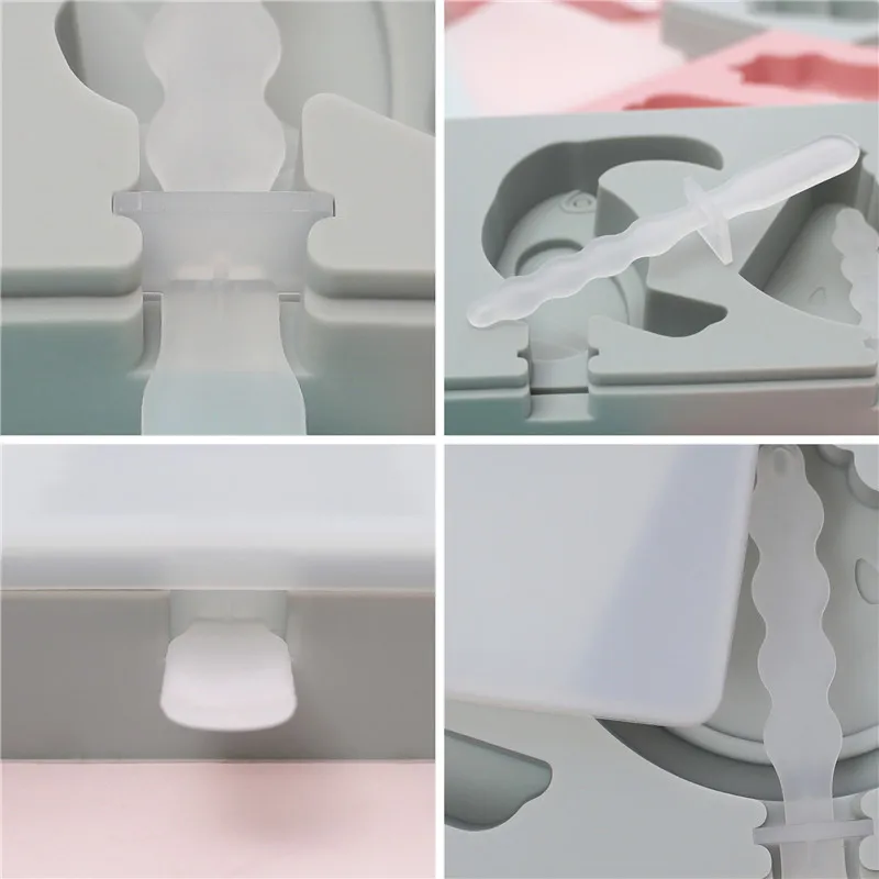 Милый семейный домашний с крышкой мультфильм 3 шт мороженое фруктовое сорбет