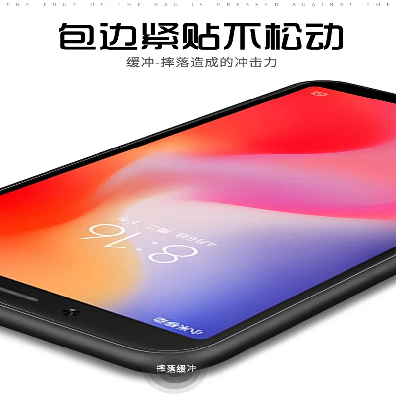Модные ультратонкие Чехлы для xiaomi redmi 6 чехол мягкие силиконовые чехлы redmi6 задняя