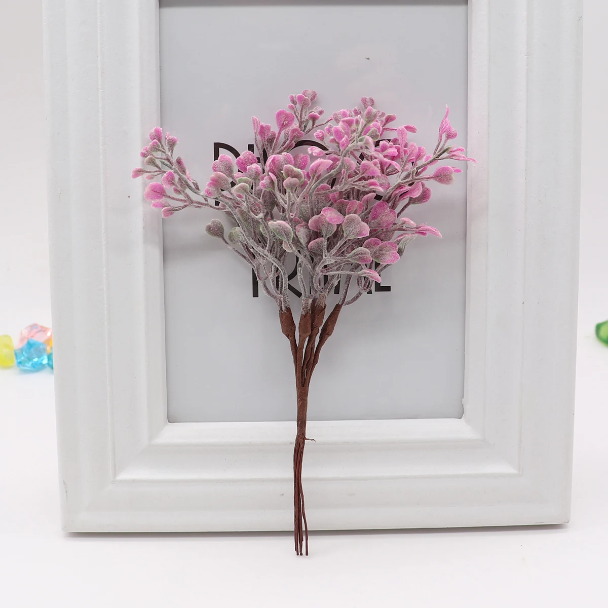 

Искусственные листья желудя, 6 шт., розовый, зеленый, белый