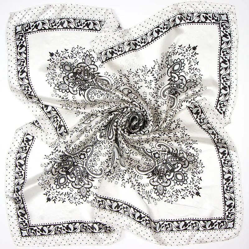 Женский шарф из 100% шелка с узором пейсли шелковый бандана 2019|scarf paisley|silk bandanasquare silk