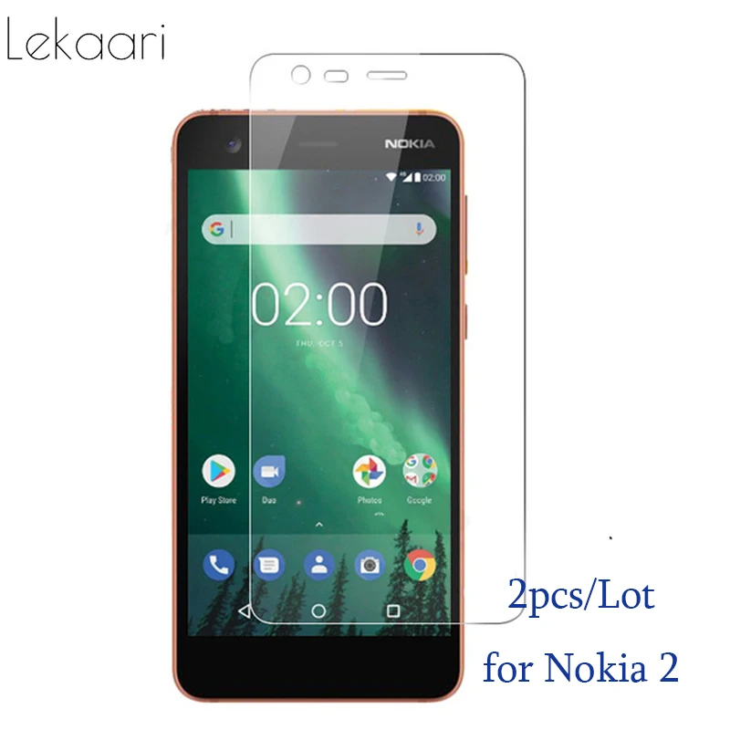 2 шт. стекло для Nokia защита экрана закаленное N2 Nokia2 Защитная пленка телефона |